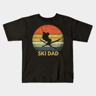 Ski Dad Wintersports Gift For Men Kids T-Shirt